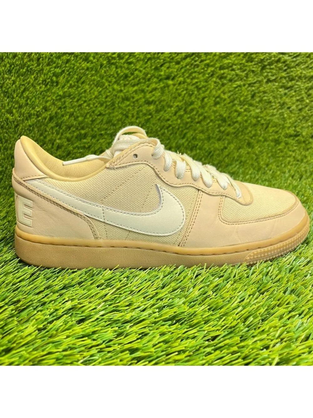 Nike Terminator Low PRM‎ Sesame Coconut Mens Size 7 Beige Walking Shoes Sneakers